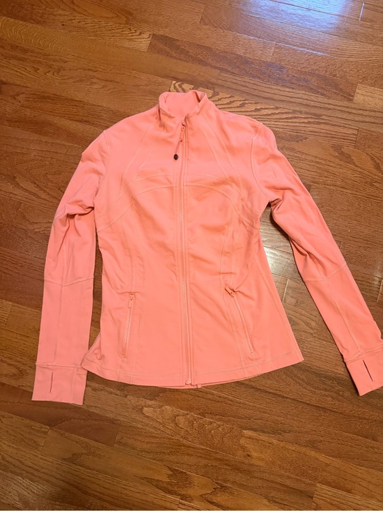 lululemon athletica Jackets & Blazers - lululemon athletica Coral Pink Zip-Up Utility Jacket